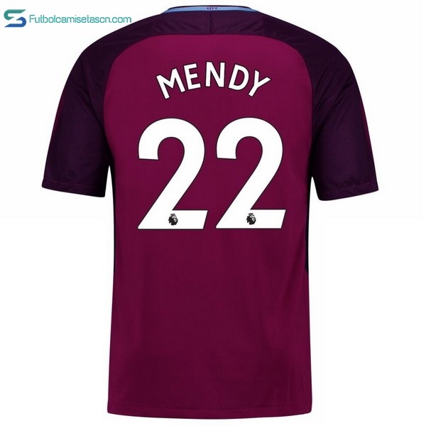 Camiseta Manchester City 2ª Mendy 2017/18